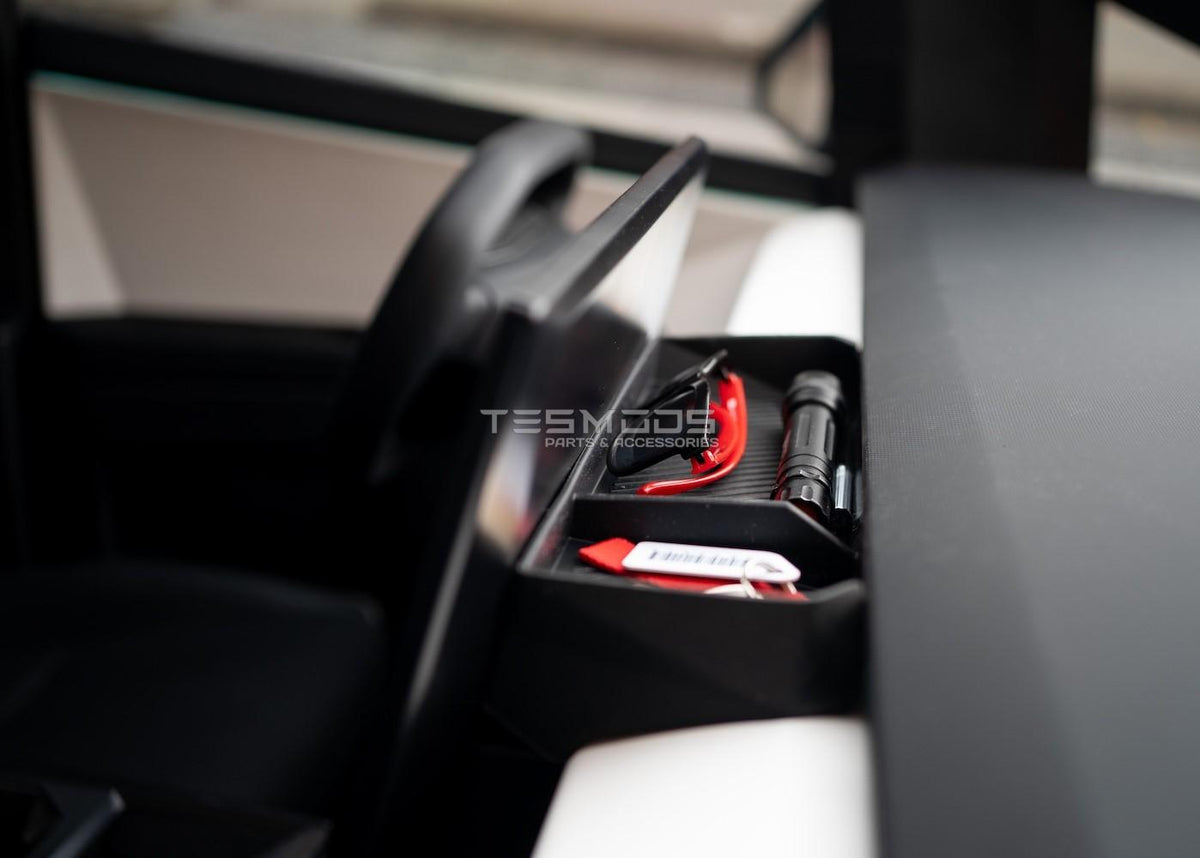 Cybertruck Behind Screen Organizer Tray