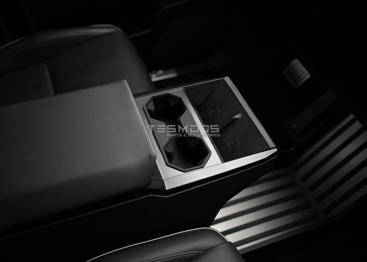 Cybertruck Cup Holder & Wireless Charger 3D Liners
