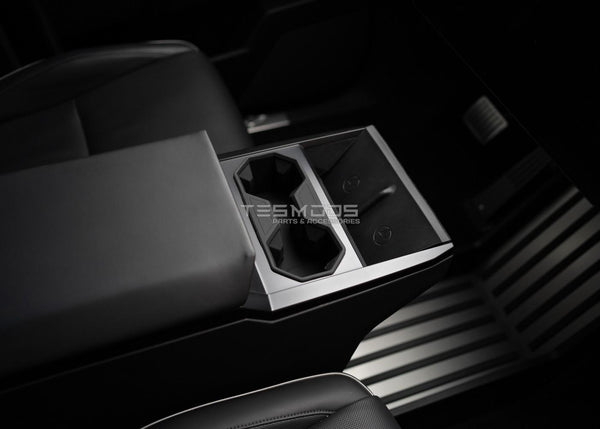 Cybertruck Cup Holder & Wireless Charger 3D Liners