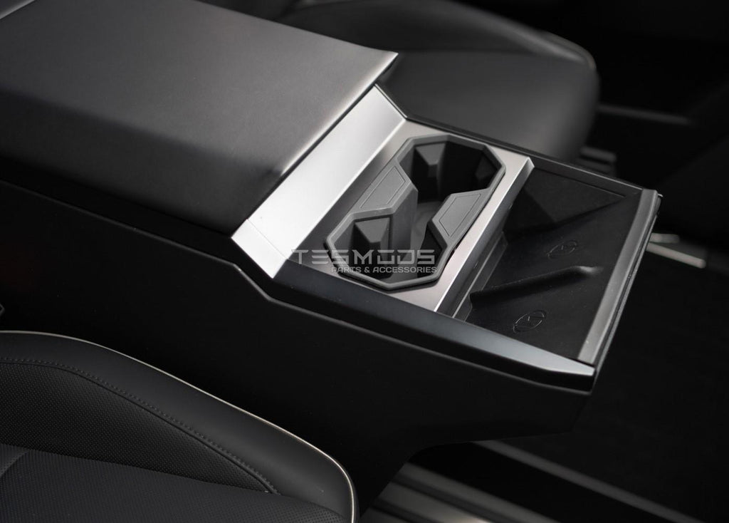 Cybertruck Cup Holder & Wireless Charger 3D Liners