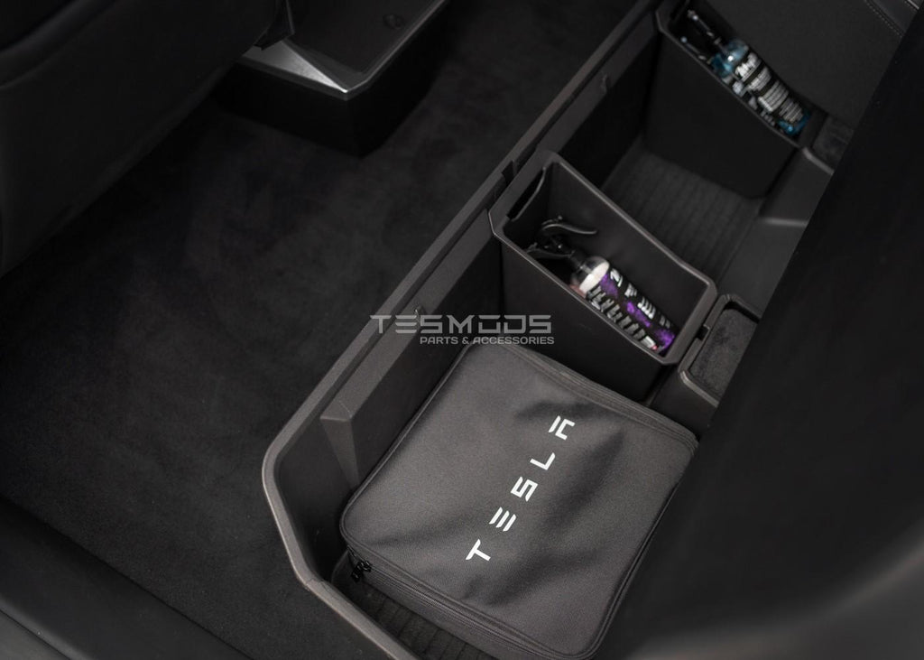 Cybertruck Under Backseat Storage Console
