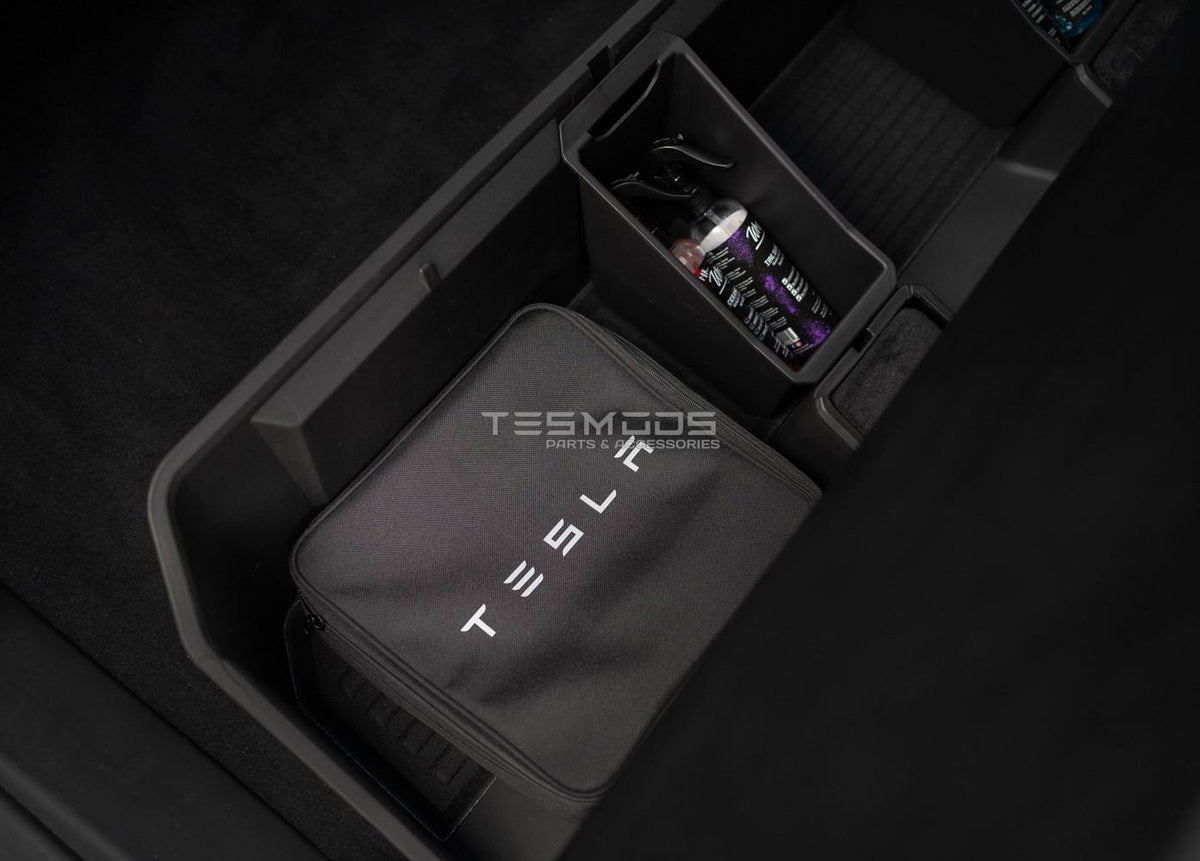 Cybertruck Under Backseat Storage Console