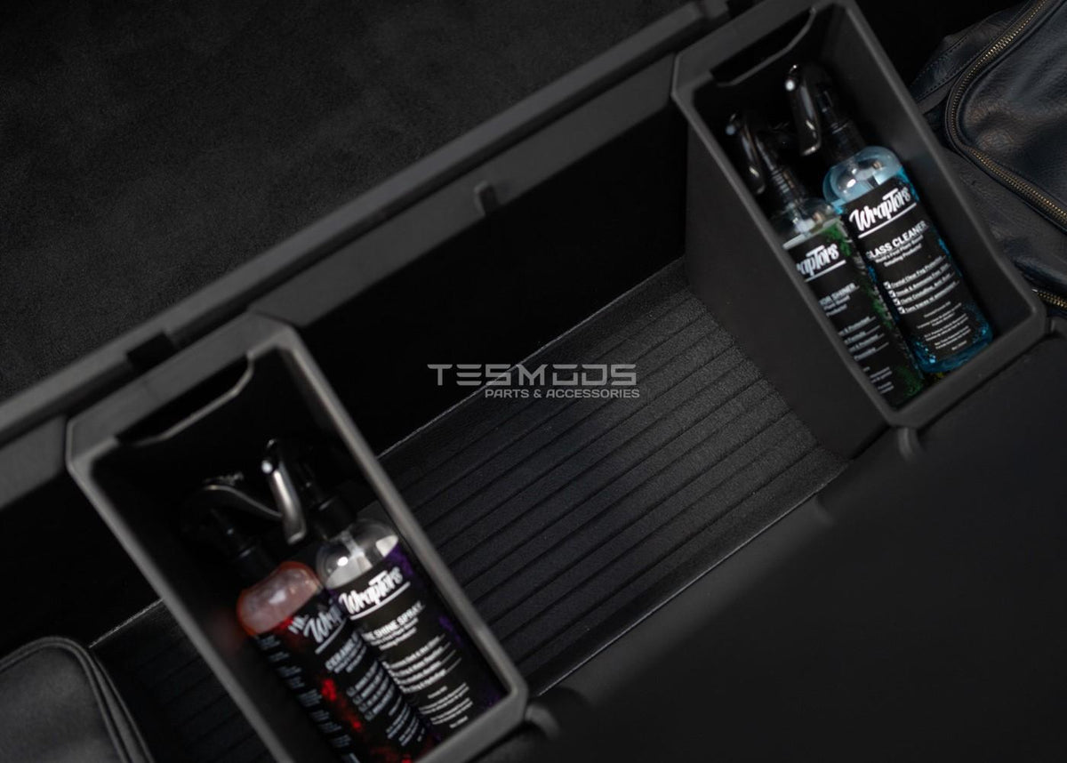 Cybertruck Under Backseat Storage Console