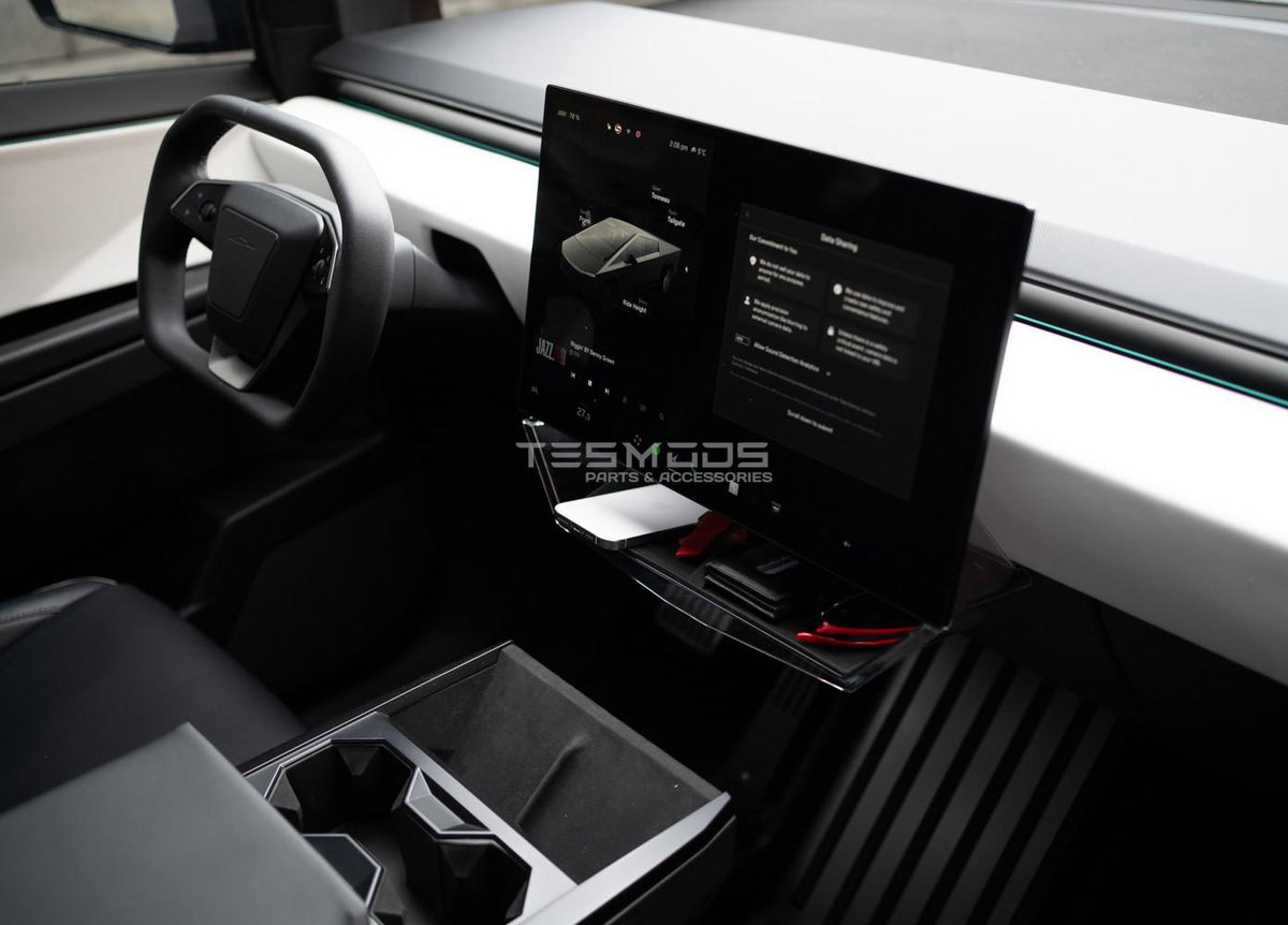 Cybertruck Under Screen Storage Organizer