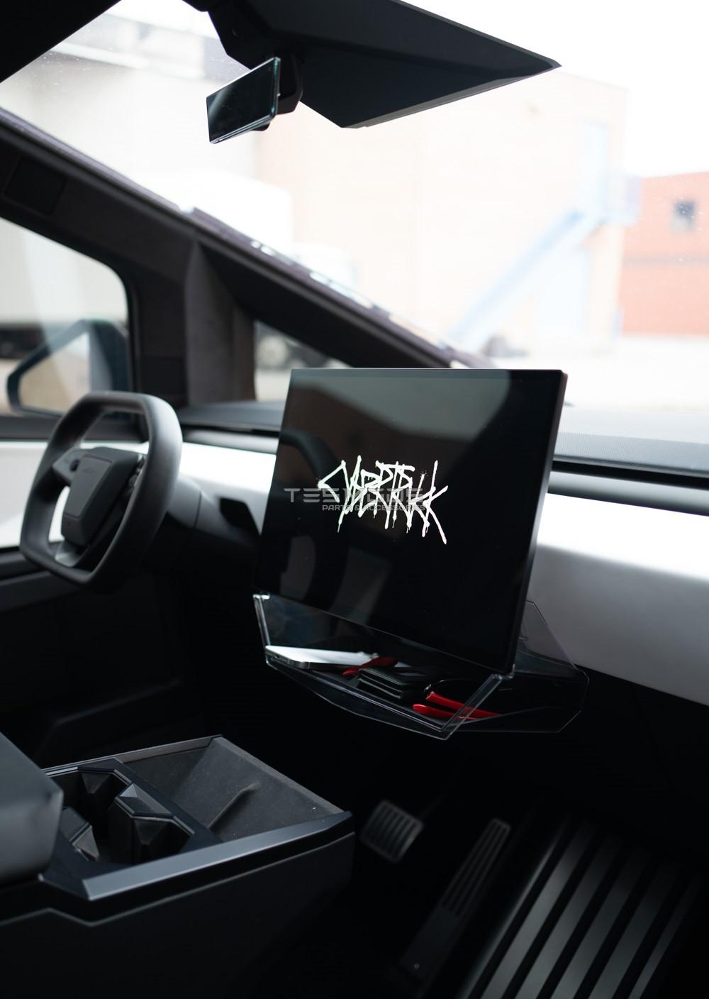 Cybertruck Under Screen Storage Organizer