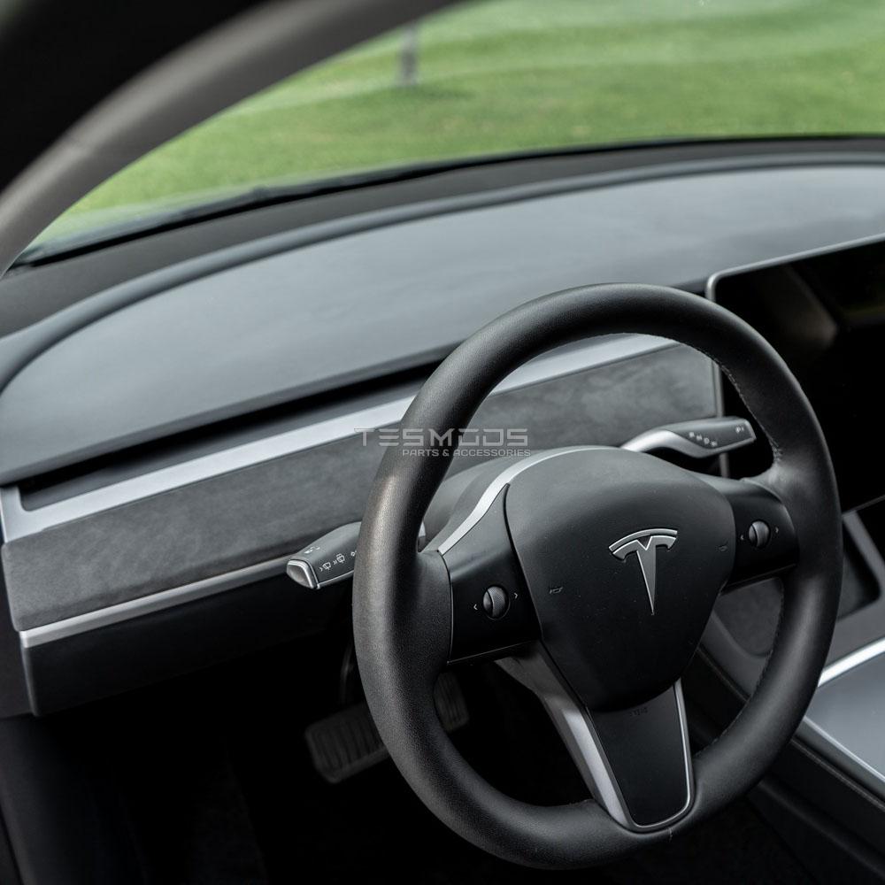 Model 3 Alcantara Dash & Doors Trim Covers