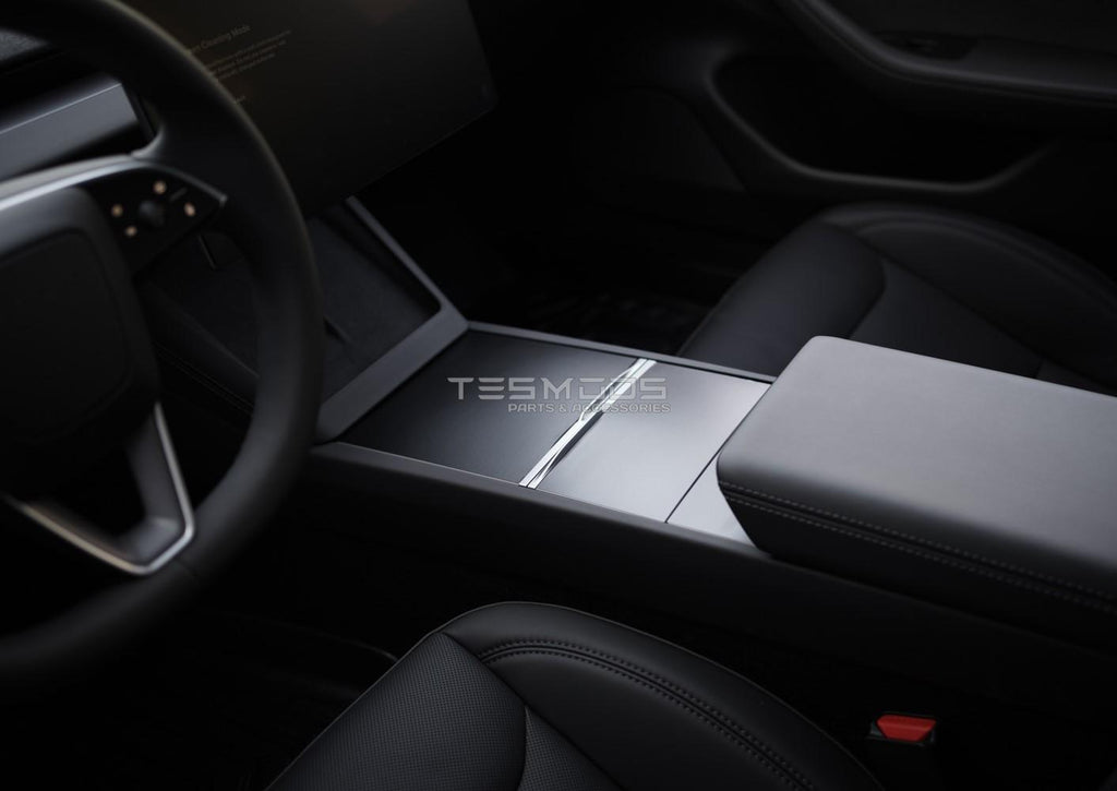 Model 3 Matte Black Console Wrap - Model 3, Model 3 Highland