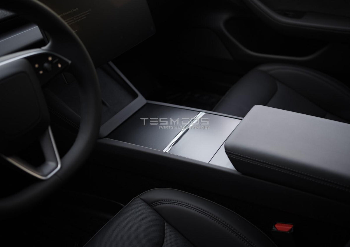 Model 3 Matte Black Console Wrap - Model 3, Model 3 Highland