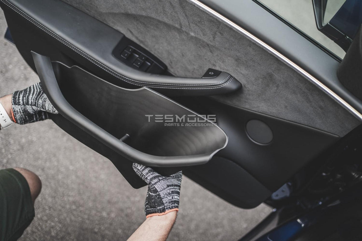 Model 3 Cup Holder, Door Storage & Wireless Charger 3D Liners - Model 3, Model 3 Highland