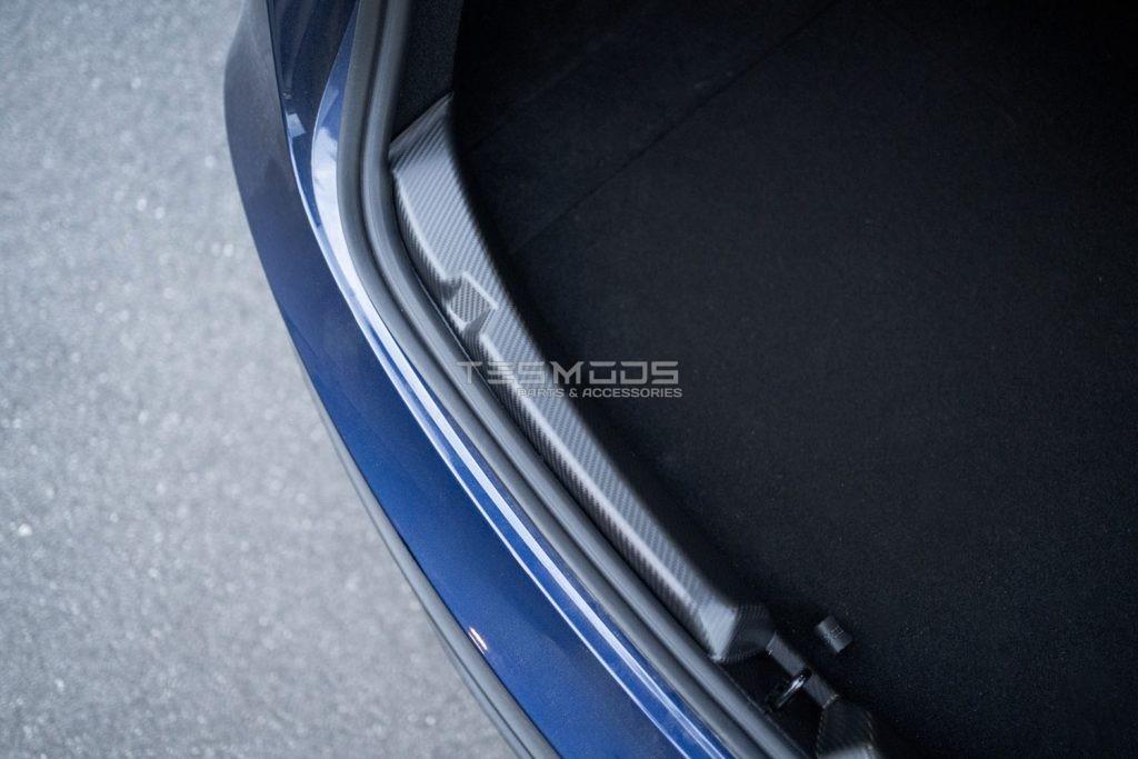 Model 3 Door Sill & Trunk Sill Guards – Carbon Fiber - Model 3, Model 3 Highland