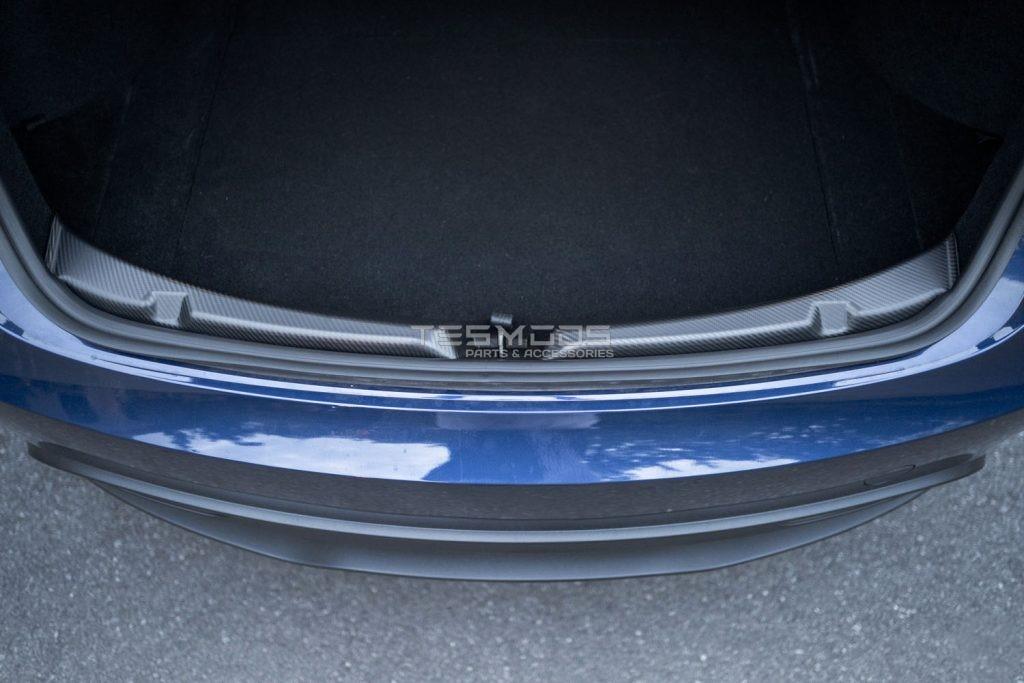 Model 3 Door Sill & Trunk Sill Guards – Carbon Fiber - Model 3, Model 3 Highland