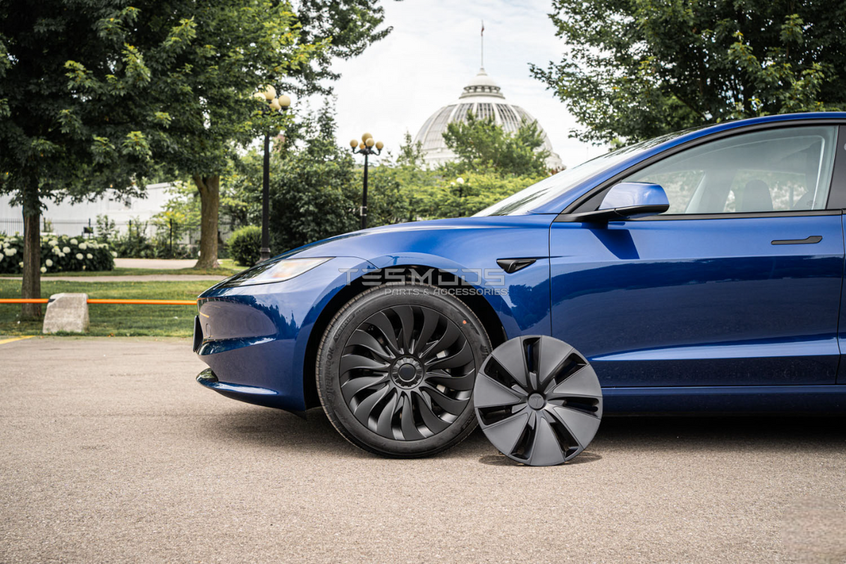 Model 3 Wheel Covers – Turbine - Model 3, Model 3 Highland