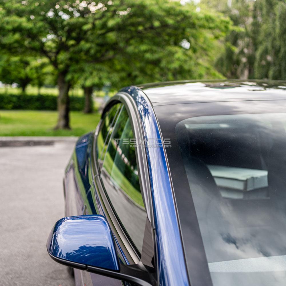 Model 3 Window Visors – Rain & Wind