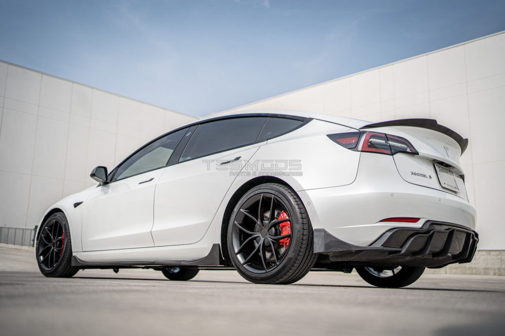 Model 3 Zero G Satin Black Rims – 19″ | 20″