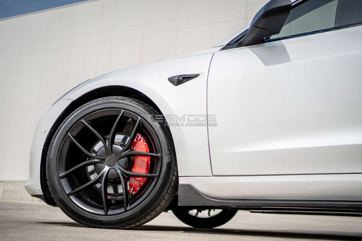 Model 3 Zero G Satin Black Rims – 19″ | 20″