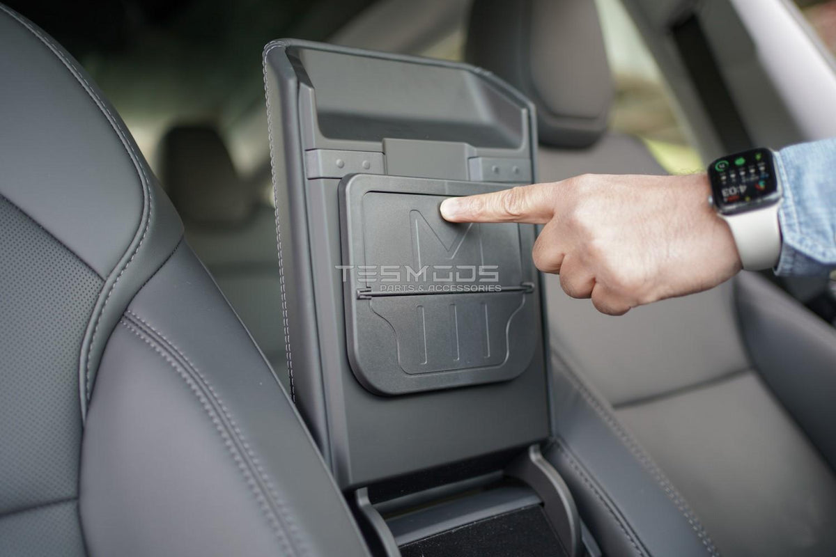 Model 3 Armrest Hidden Storage - Model 3, Model 3 Highland
