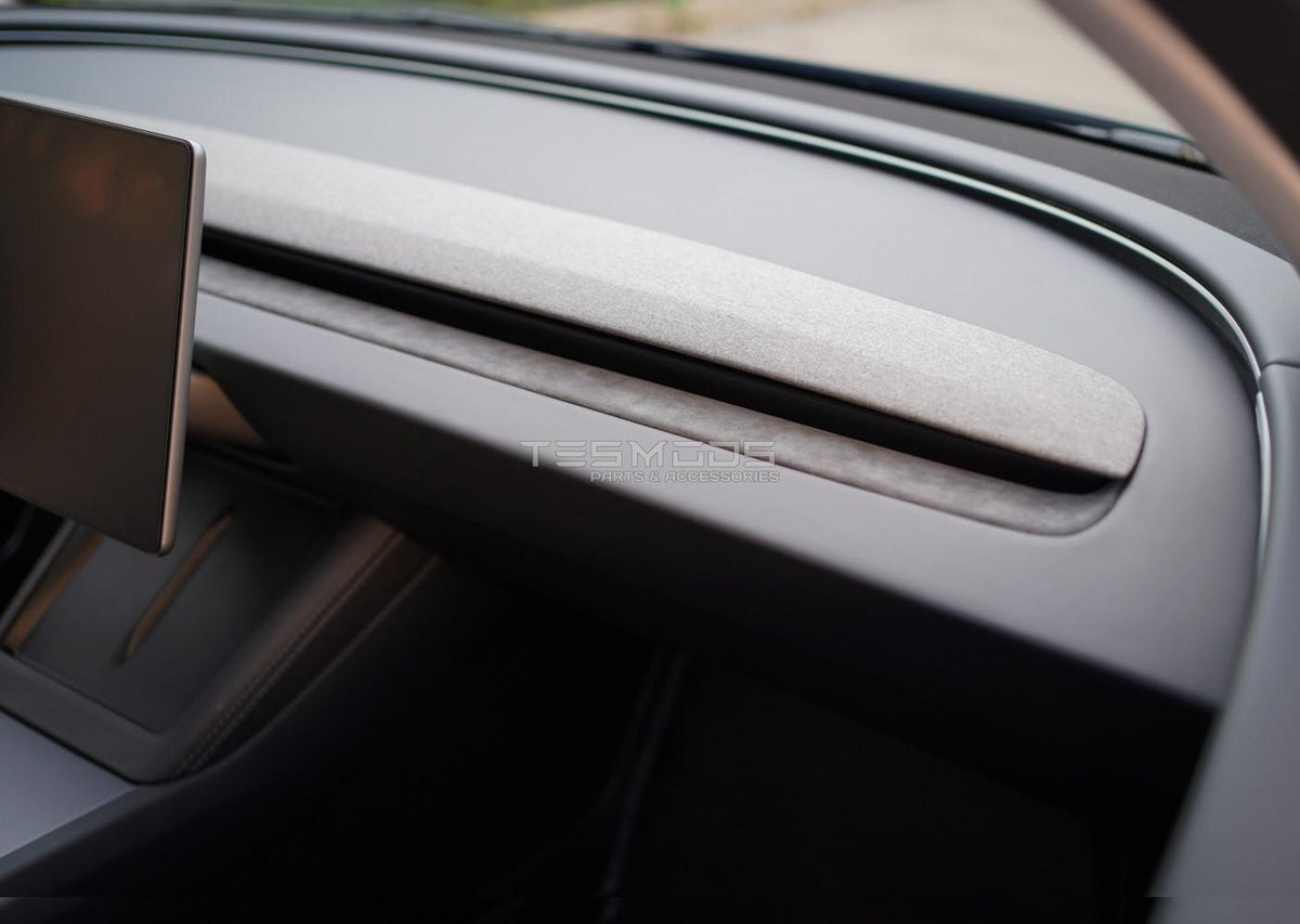 Model 3 Alcantara Dash Trim Cover - Model 3, Model 3 Highland