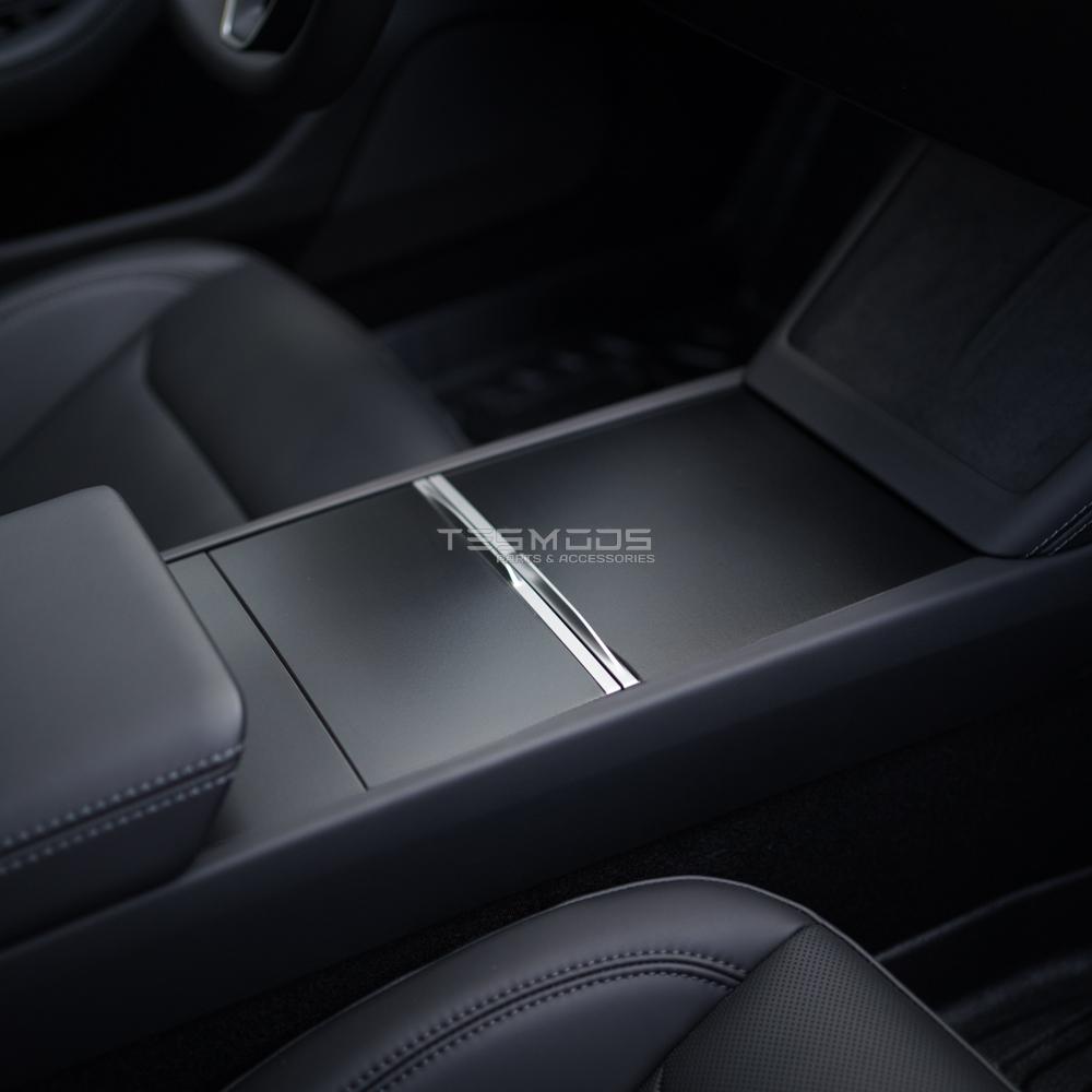Model 3 Matte Black Console Wrap - Model 3, Model 3 Highland