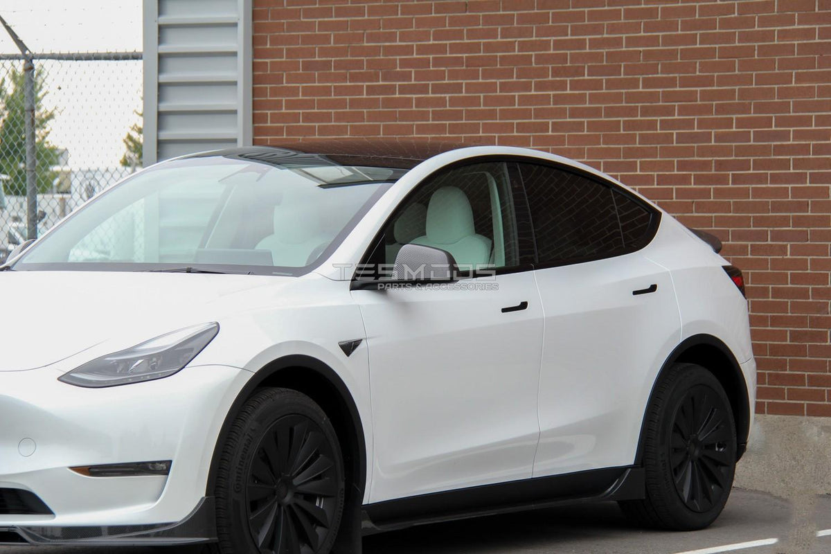 Model 3 Side Mirror Covers – Carbon Fiber
