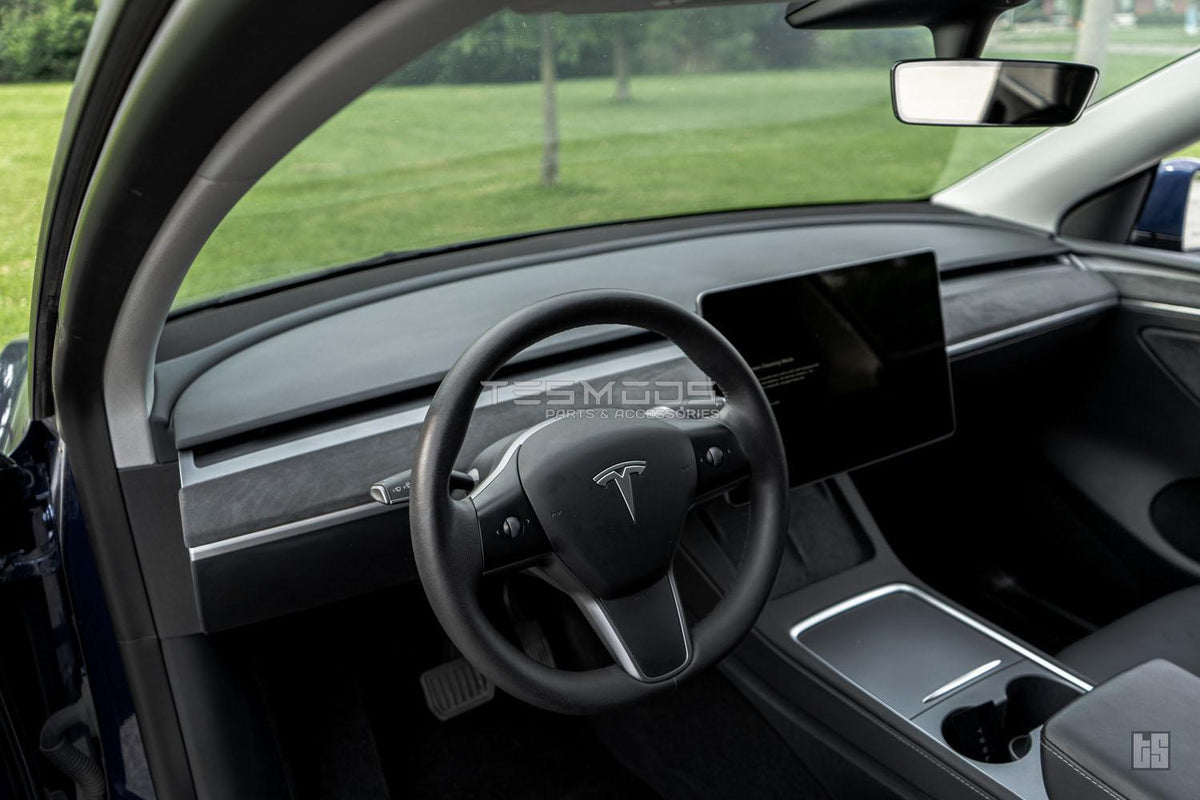 Model 3 Alcantara Dash & Doors Trim Covers