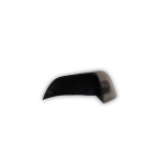 EXTERIOR MIRROR SKULL CAP- LEFT HAND- SOLID BLACK- PBSB