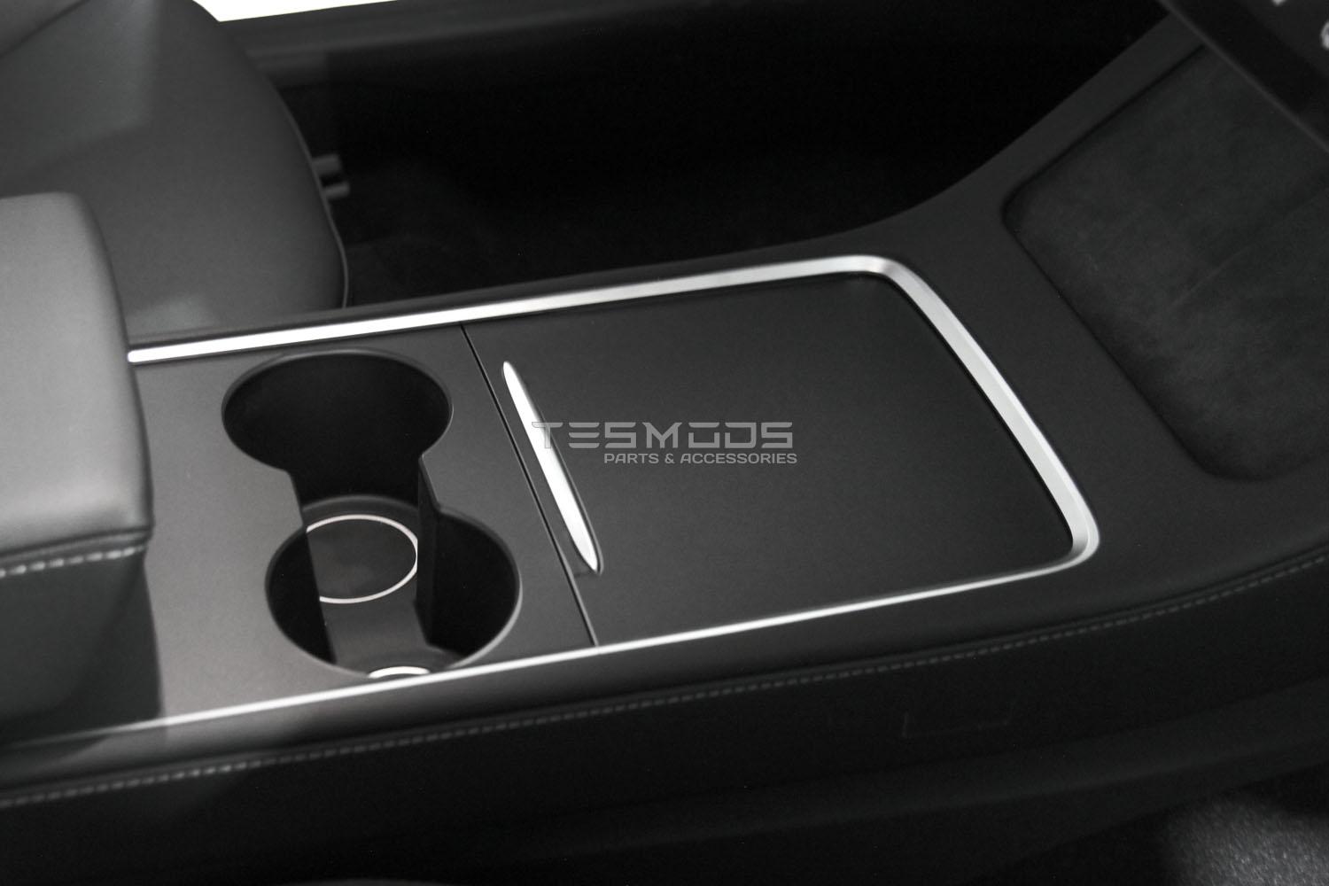 Model 3 Matte Black Console Wrap