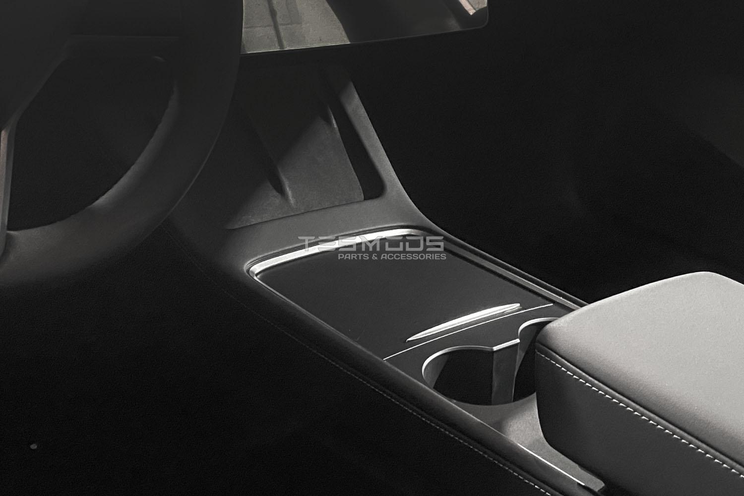 Model 3 Matte Black Console Wrap