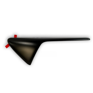 SIDE REPEATER TRIM – CARBON BLACK AERO RIB – LEFT HAND