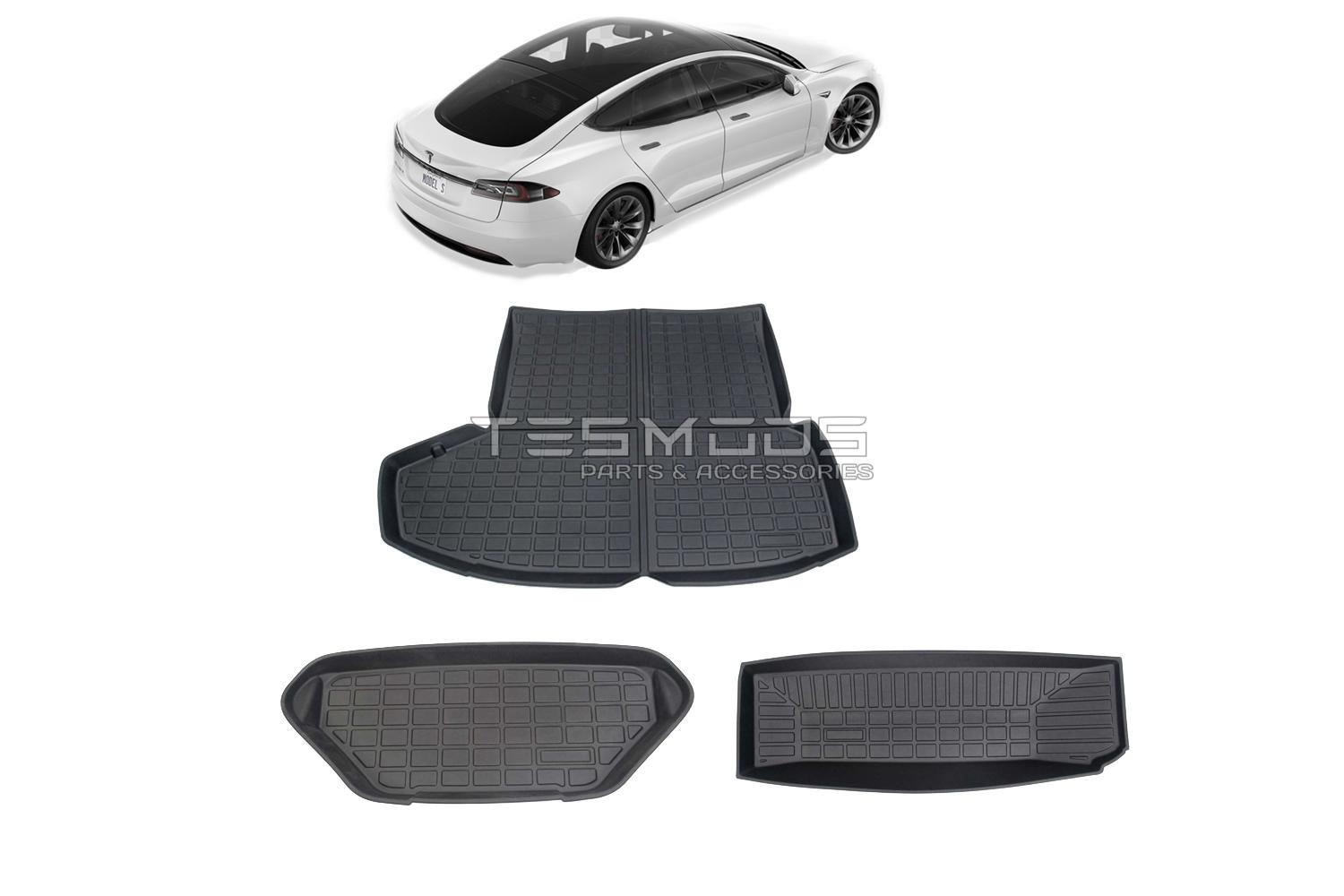 Model S Frunk Trunk Mats – 3D Extreme Performance