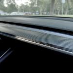 Model Y Satin Carbon Fiber Dash & Door Trim Covers