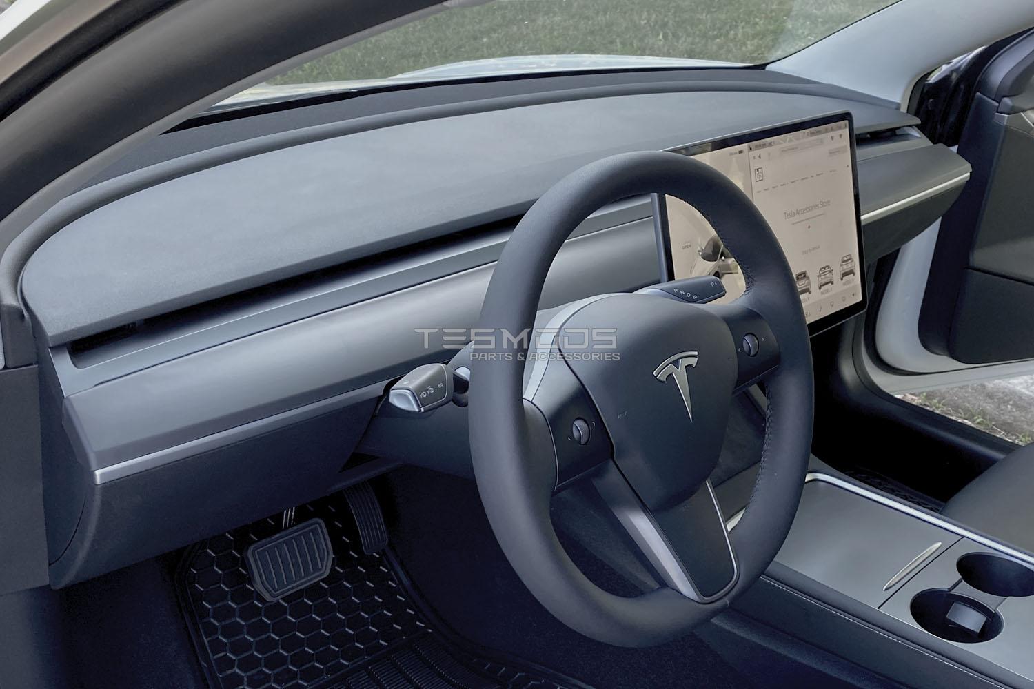 Model Y Matte Black Dash & Doors Trim Covers