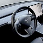 Model Y Satin Carbon Fiber Dash & Door Trim Covers