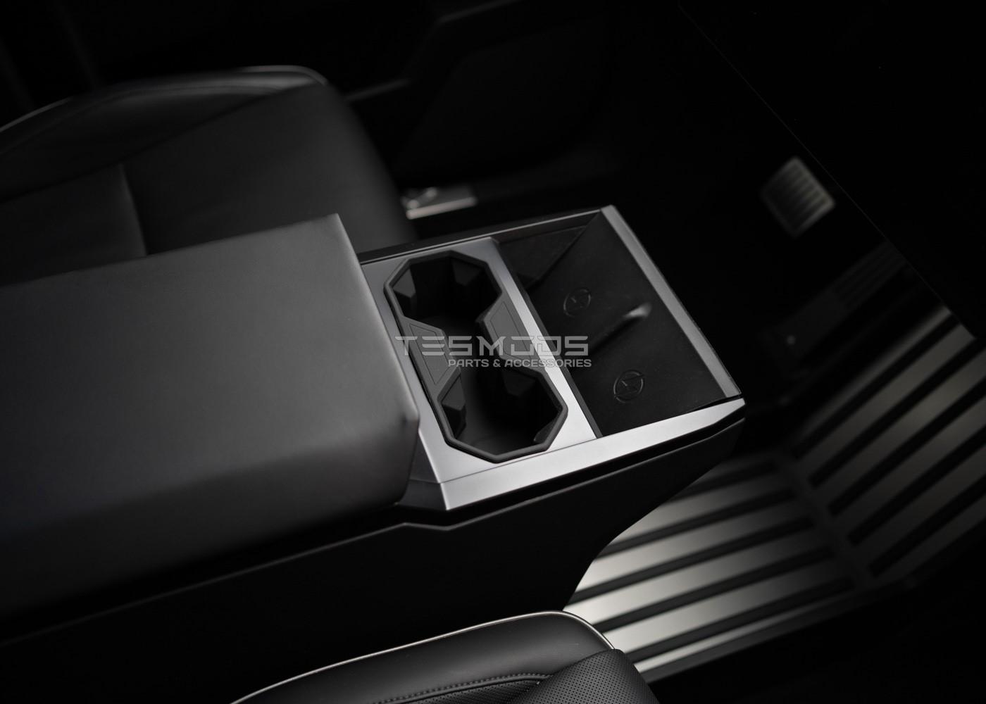 Cybertruck Cup Holder & Wireless Charger 3D Liners