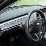 Model 3 Gloss Carbon Fiber Dash & Door Trim Covers