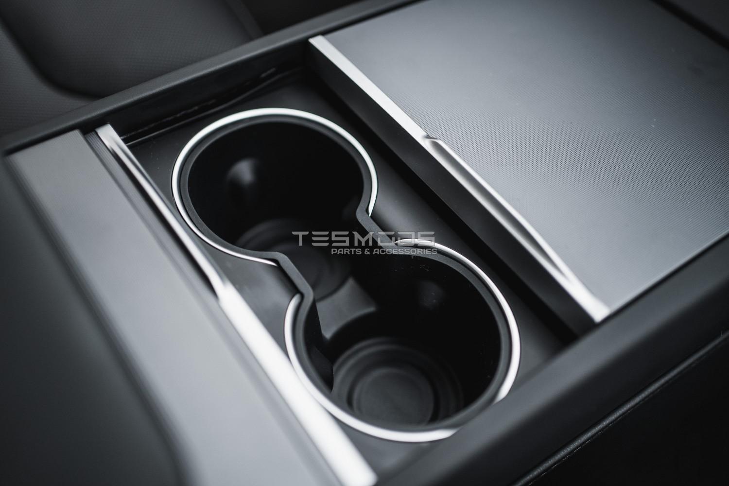 Model 3 Cup Holder, Door Storage & Wireless Charger 3D Liners