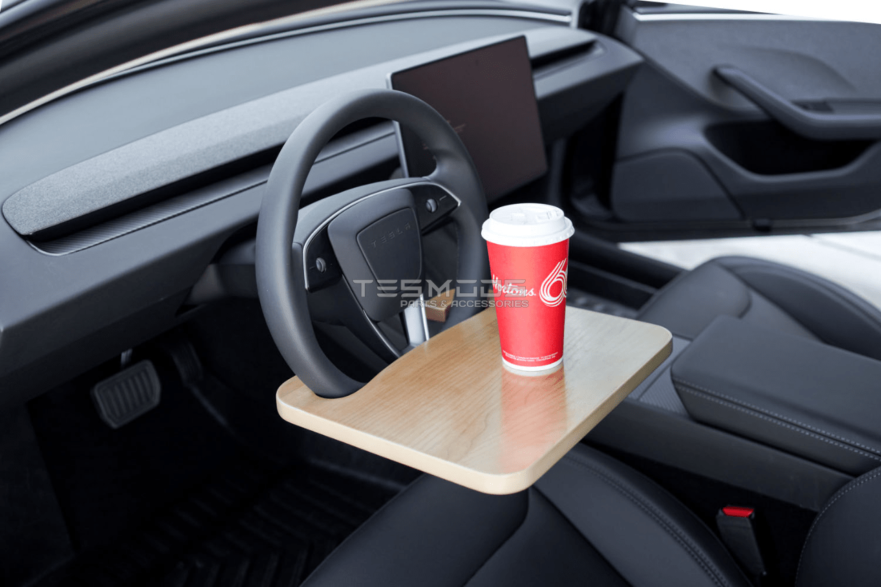 Model Y Steering Wheel Tray Table