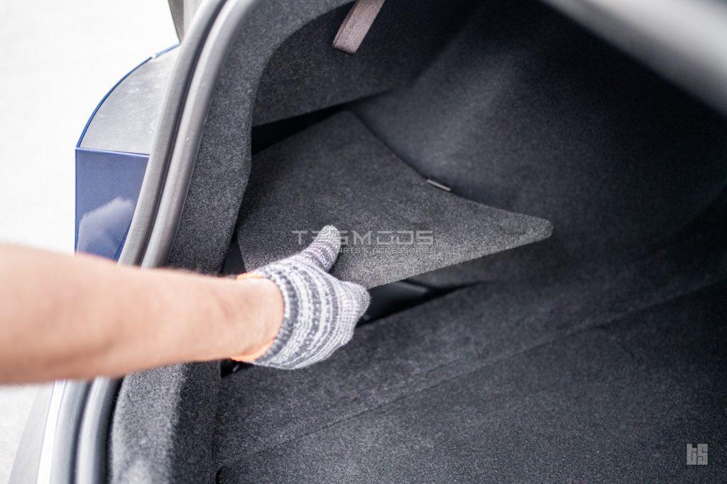 Model 3 Trunk Side Storage Bins