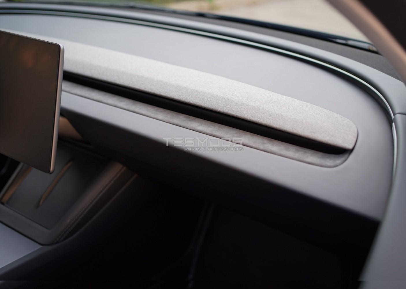 Model 3 Alcantara Dash Trim Cover