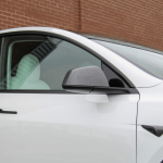 Model Y Side Mirror Covers – Carbon Fiber