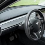Model Y Gloss Carbon Fiber Dash & Doors Trim Covers