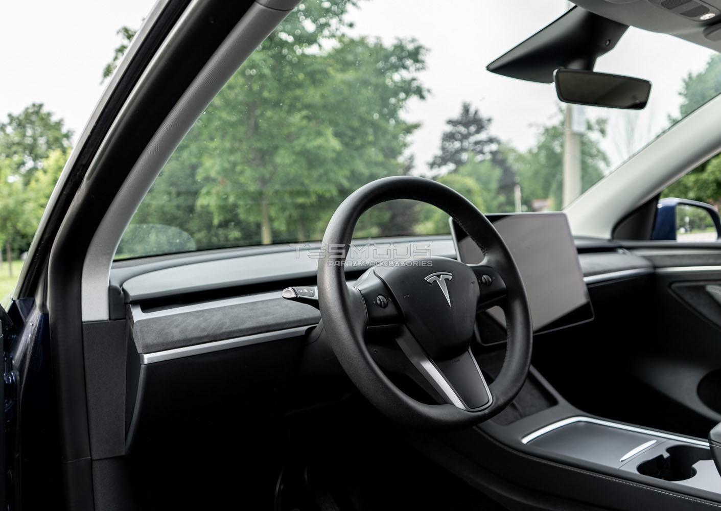 Model Y Alcantara Dash & Doors Trim Covers