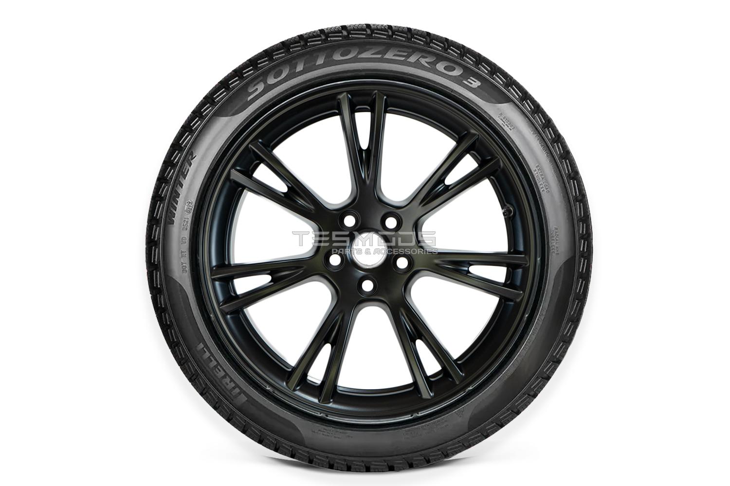Model Y Winter Tires Package – 19″ Gemini Black with Pirelli