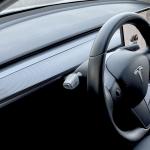 Model Y Satin Carbon Fiber Dash & Door Trim Covers