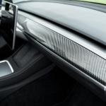 Model Y Gloss Carbon Fiber Dash & Doors Trim Covers