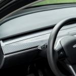 Model Y Gloss Carbon Fiber Dash & Doors Trim Covers