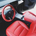 Model 3 Napa Leather Seat Covers – Rolls Royce Red