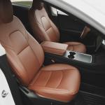 Model 3 Napa Leather Seat Covers – Saddle Tan
